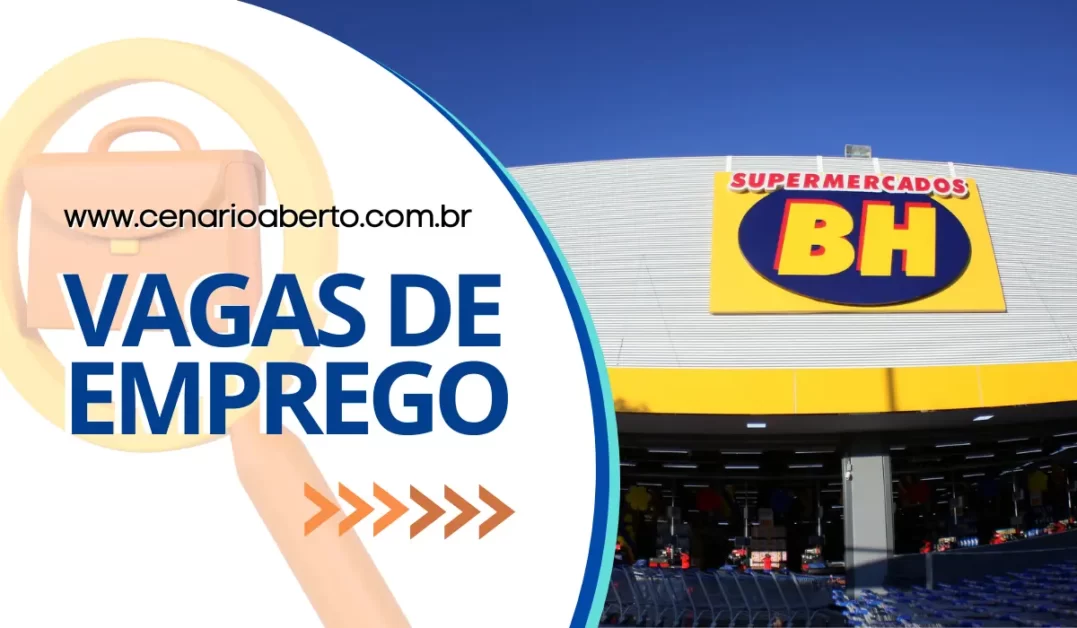 Lees meer over het artikel Supermercado BH: Caixa, estoquista, repositor, atendente, auxiliar de limpeza, gerente de loja, assistente administrativo, entregador, encarregado de loja, manobrista, auxiliar de manutenção, promotor de vendas, supervisor de caixa, supervisor de estoque, supervisor de limpeza, supervisor de vendas, supervisor de segurança, entre outros.