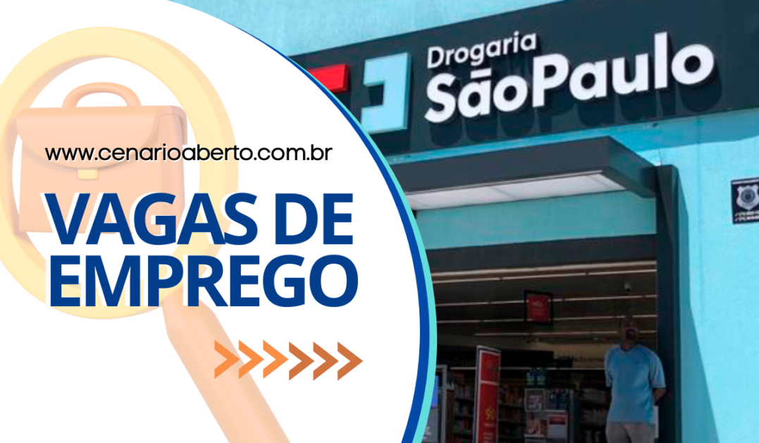 Read more about the article Vagas de emprego Drogaria São Paulo: salários compatíveis!