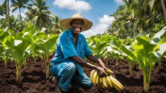 Leia mais sobre o artigo Como Plantar Bananas: Guia Completo para Cultivar Suas Próprias Frutas Tropicais