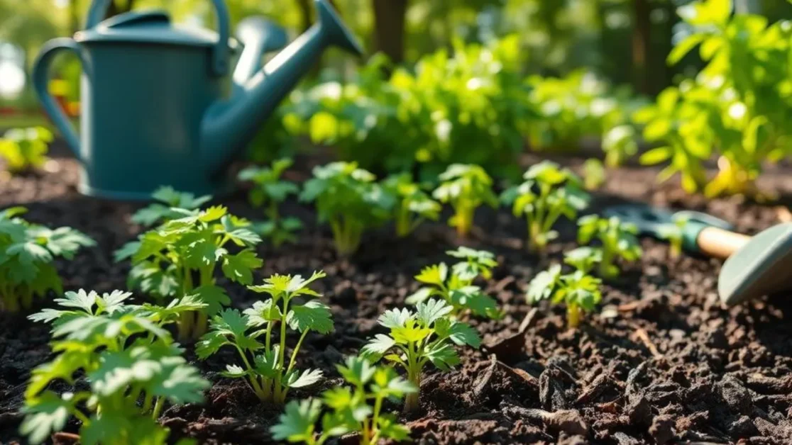 Leia mais sobre o artigo Como plantar coentro? Veja algumas dicas