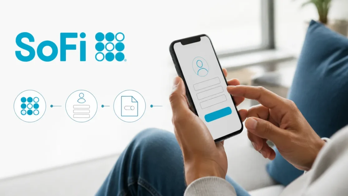 Pedido Fácil de Empréstimo SoFi em 3 Passos